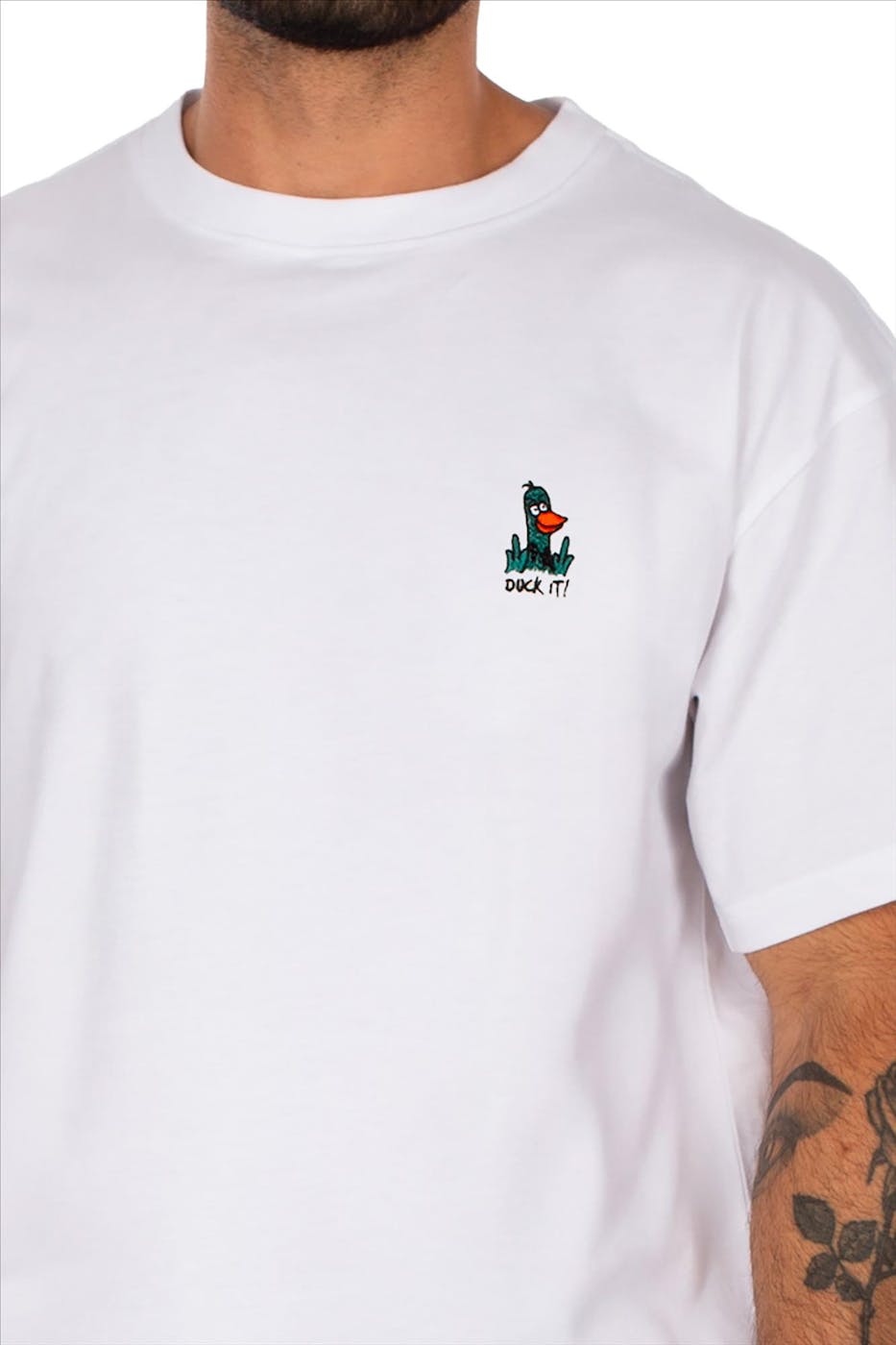 Iriedaily - Witte What The Duck T-shirt