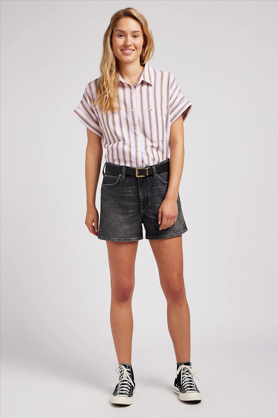 Lee - Zwarte Carol jeansshort