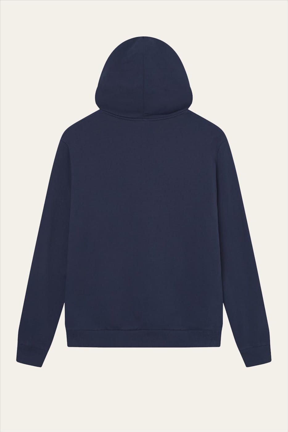 LES DEUX - Donkerblauwe Patch hoodie