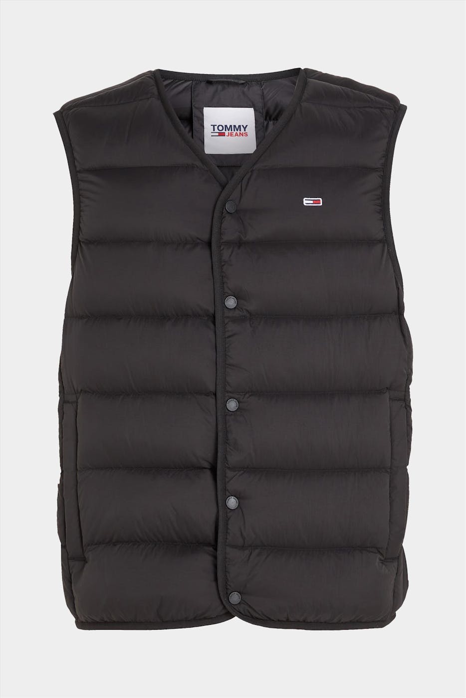 Tommy Jeans - Zwarte Light Down bodywarmer