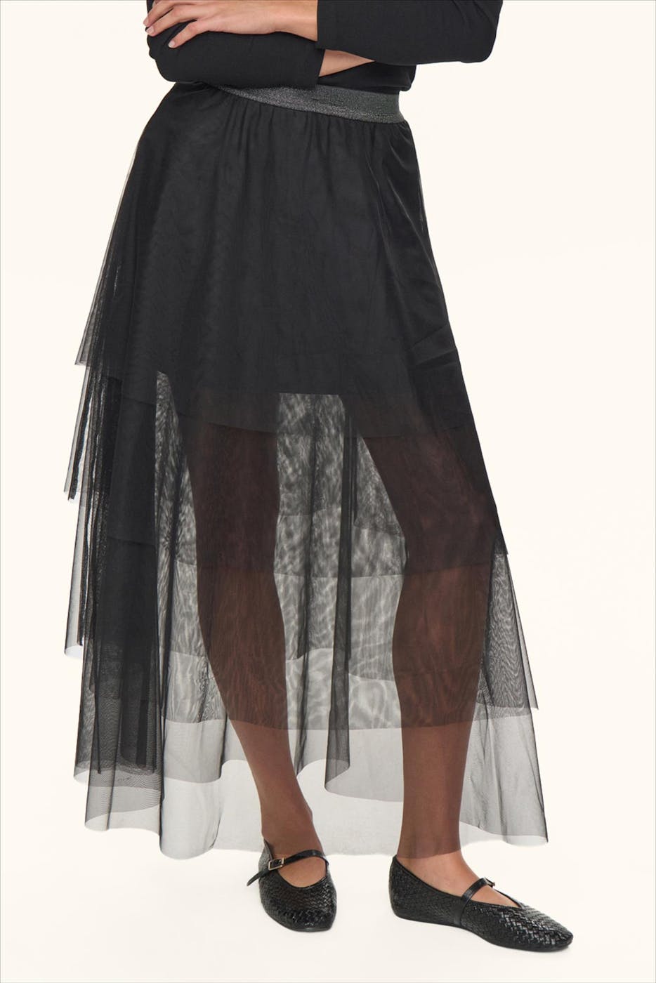 Nümph - Zwarte Nuea Layer rok