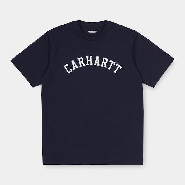 Carhartt WIP - Donkerblauwe College T-shirt