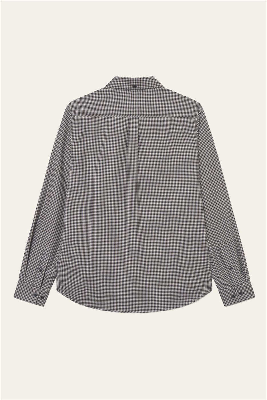 LES DEUX - Zwart-Beige Konrad Check Flannel hemd