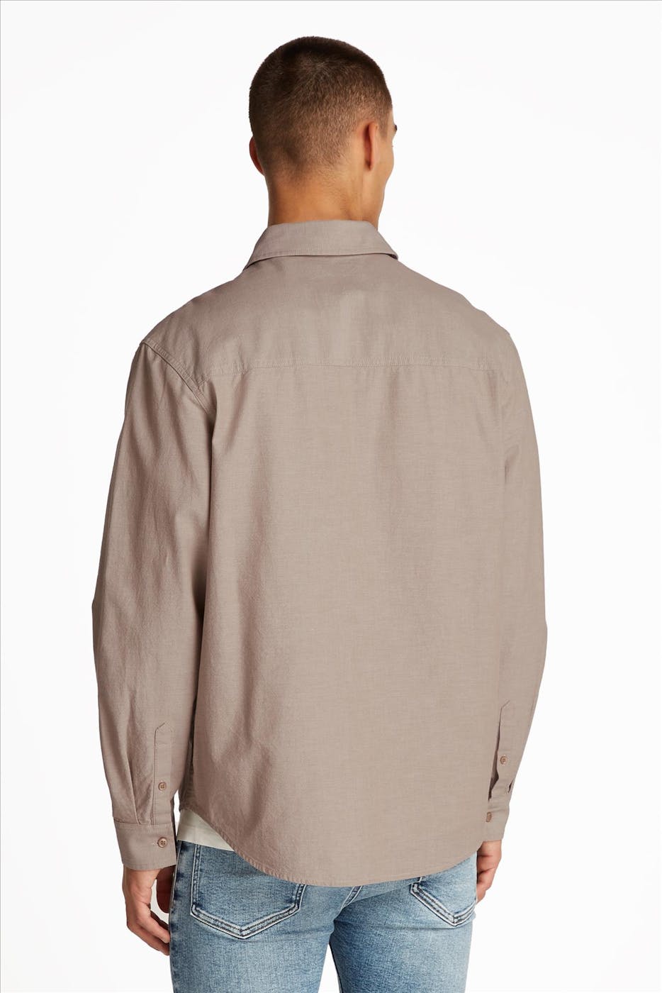 Calvin Klein Jeans - Taupe Chambray hemd