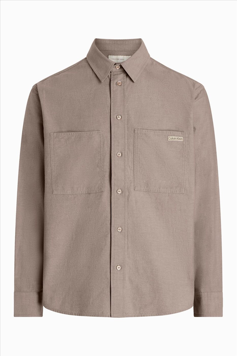 Calvin Klein Jeans - Taupe Chambray hemd
