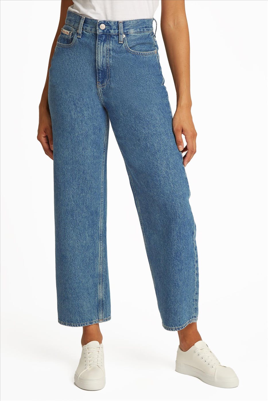 Calvin Klein Jeans - Blauwe Relaxed Barrel jeans
