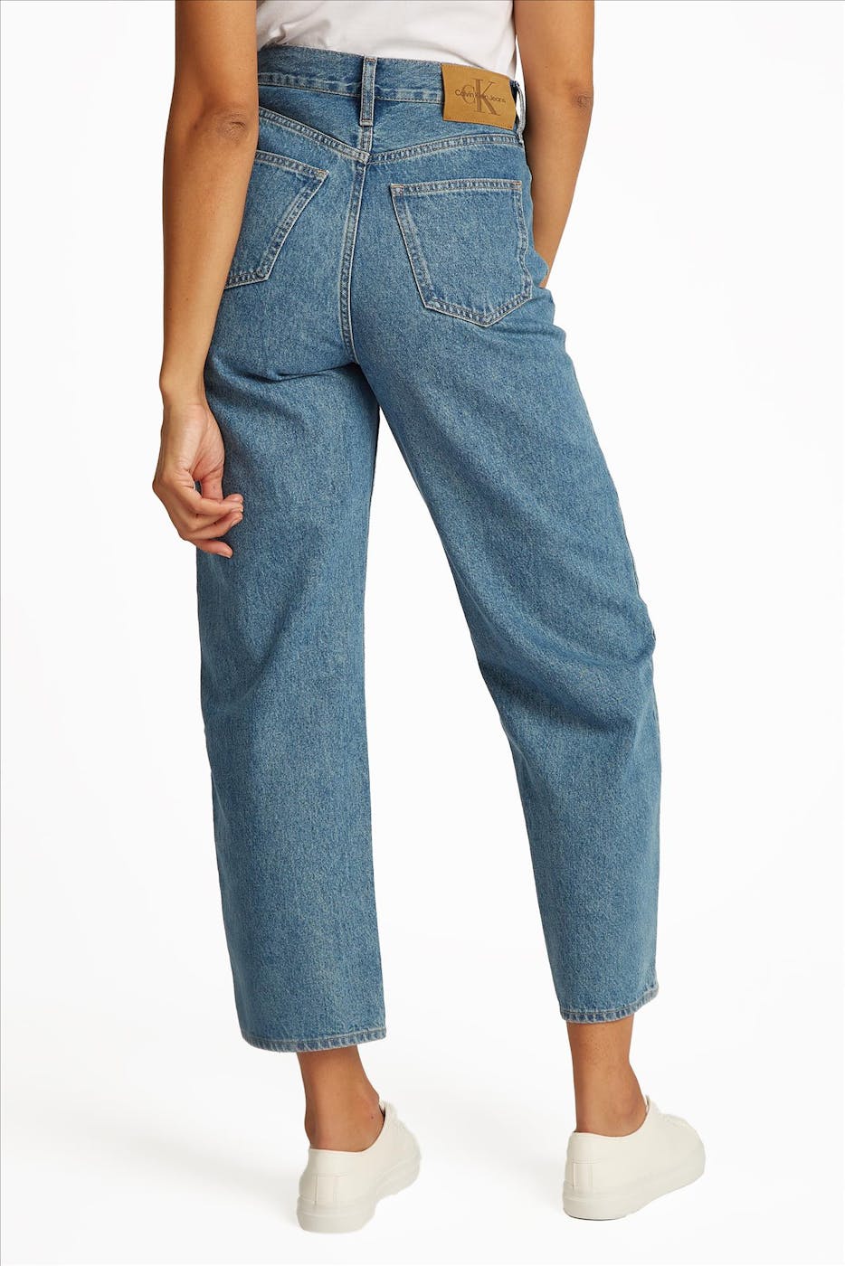 Calvin Klein Jeans - Blauwe Relaxed Barrel jeans