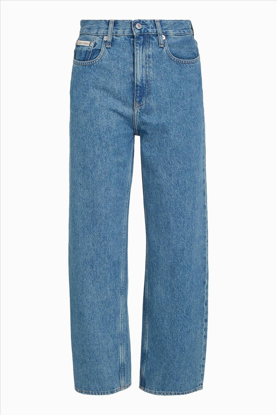 Calvin Klein Jeans - Blauwe Relaxed Barrel jeans