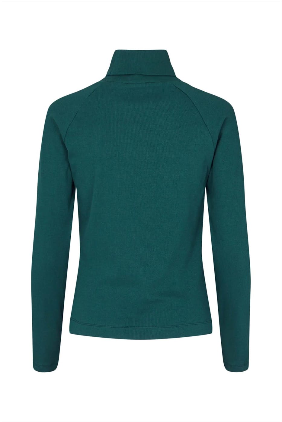 esmé studios - Groene Blossom Roll Neck trui