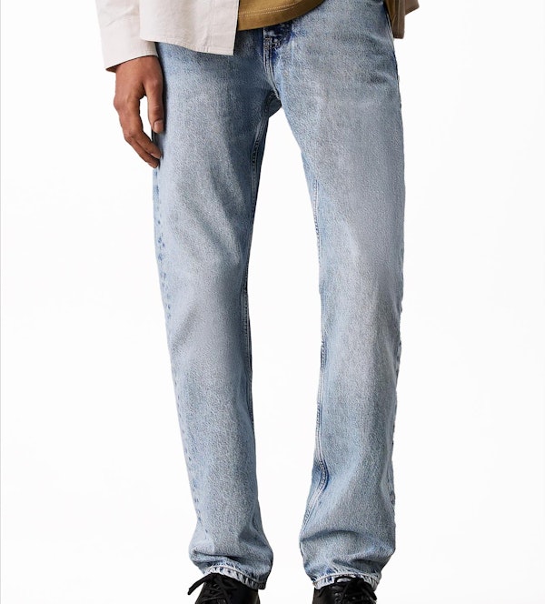 Calvin Klein Jeans - Lichtblauwe Standard Straight jeans