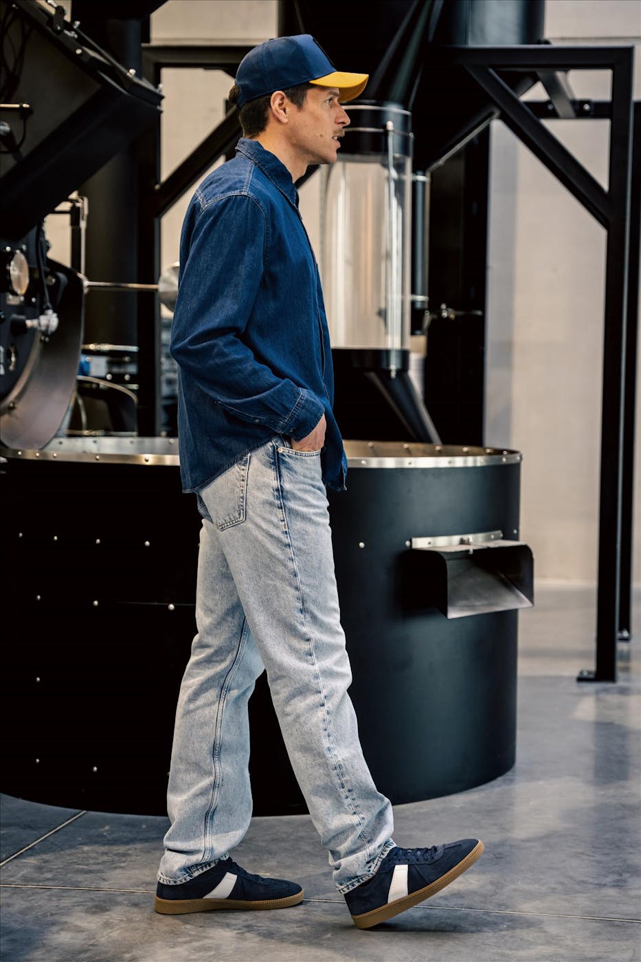 Calvin Klein Jeans - Lichtblauwe Standard Straight jeans
