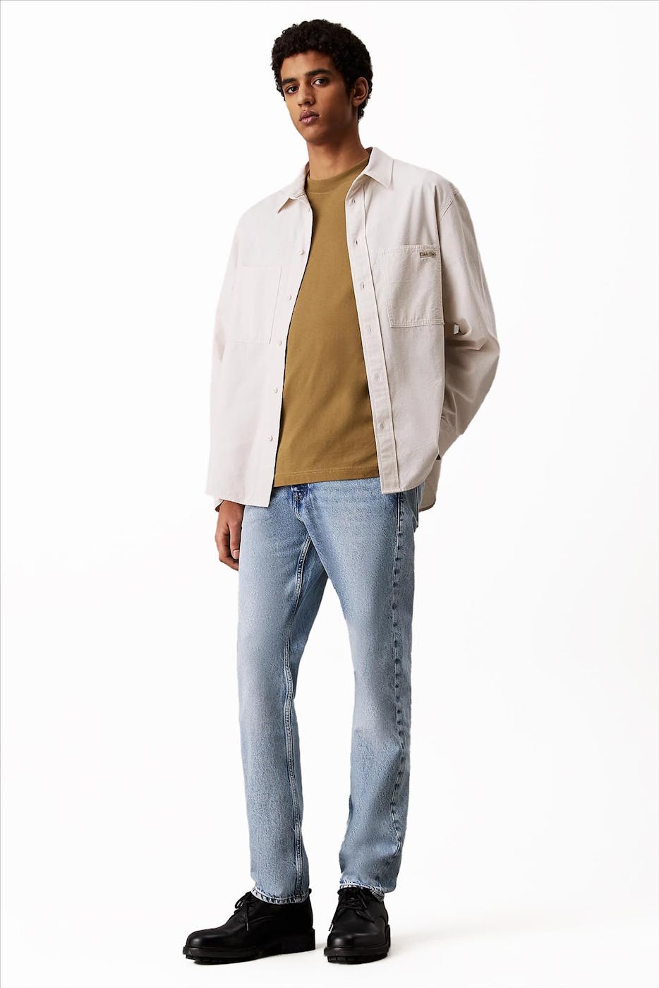 Calvin Klein Jeans - Lichtblauwe Standard Straight jeans