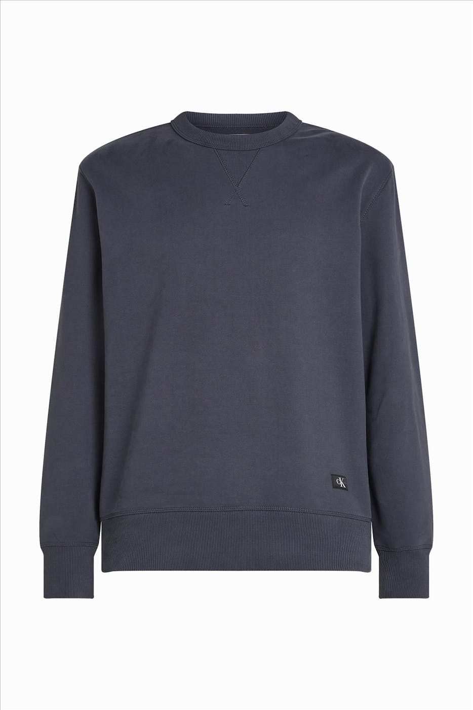 Calvin Klein Jeans - Donkergrijze Label sweater