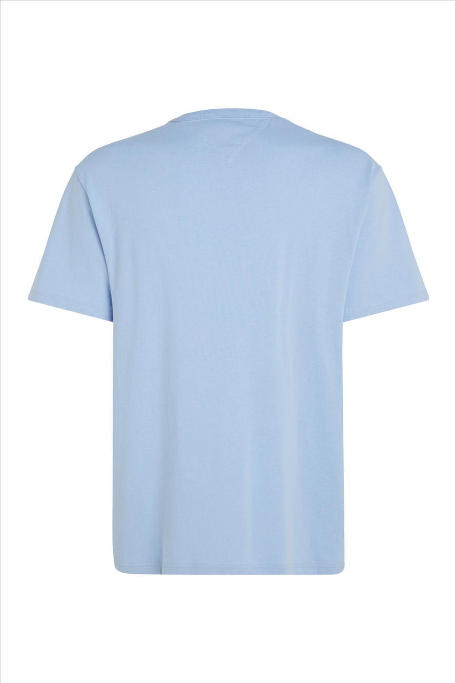 Tommy Jeans - Lichtblauwe Rib Detail T-shirt