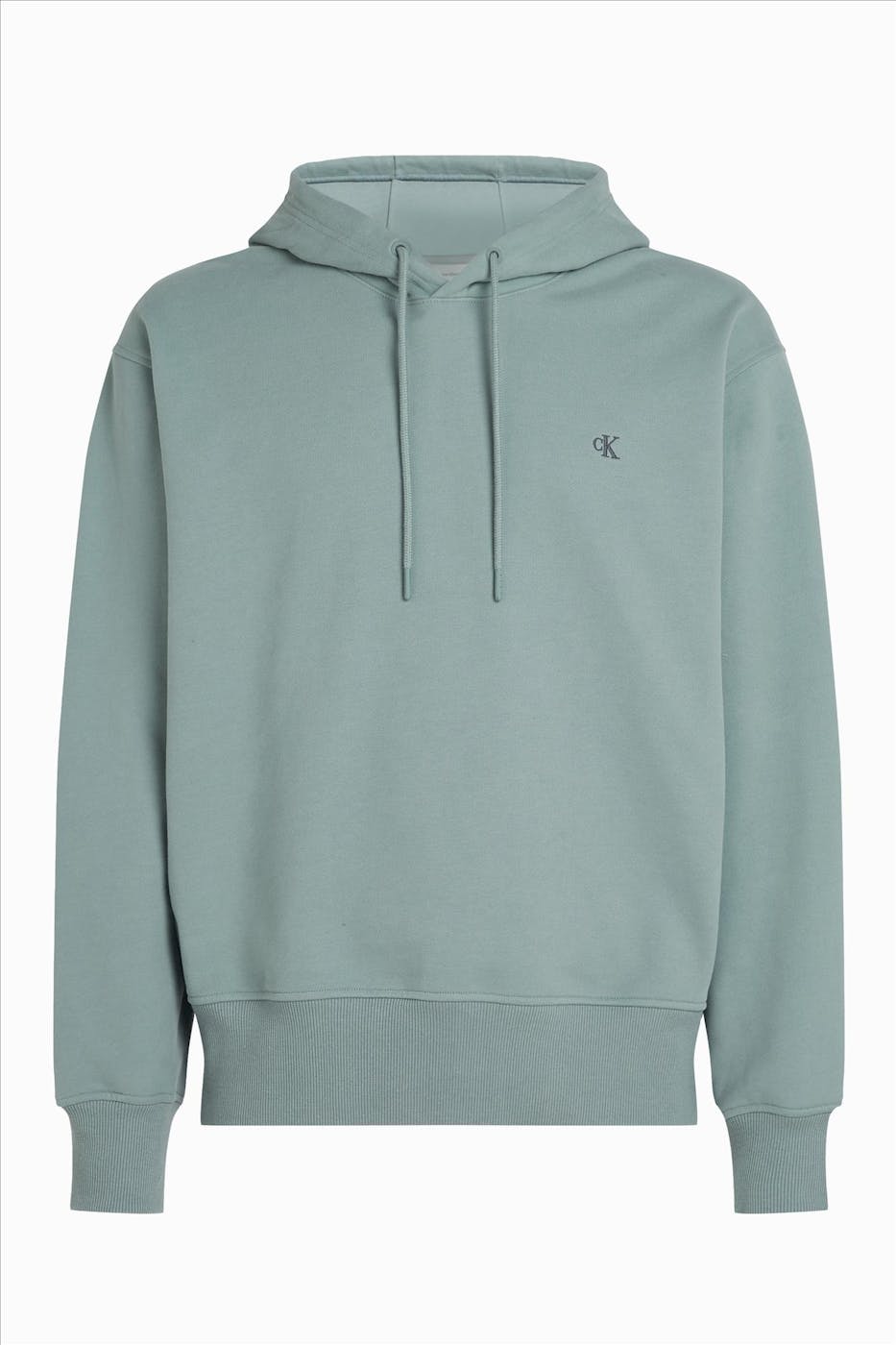 Calvin Klein Jeans - Lichtblauwe Logo hoodie