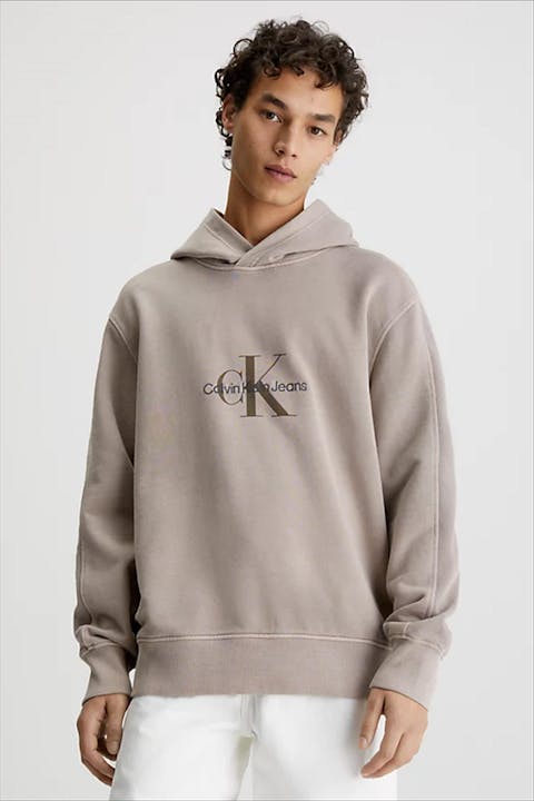 Calvin Klein Jeans - Beige Shitake hoodie
