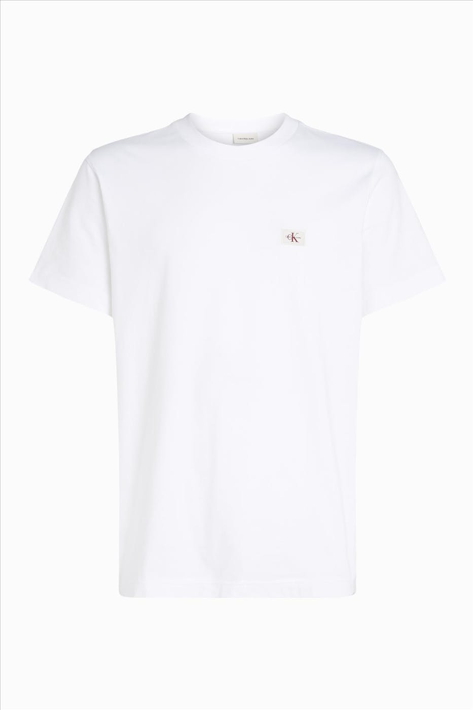 Calvin Klein Jeans - Witte Logo Patch T-shirt
