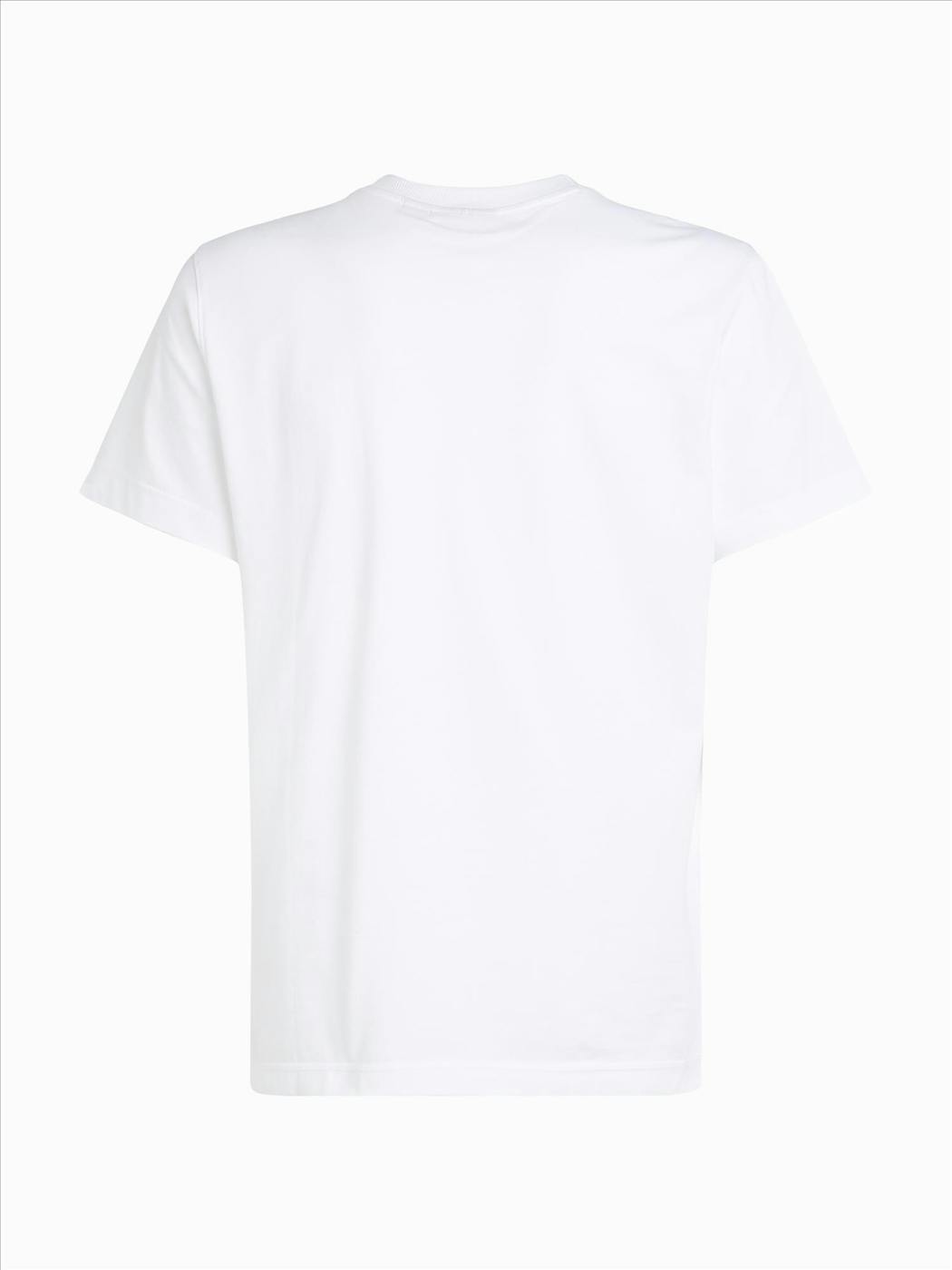 Calvin Klein Jeans - Witte Logo Patch T-shirt