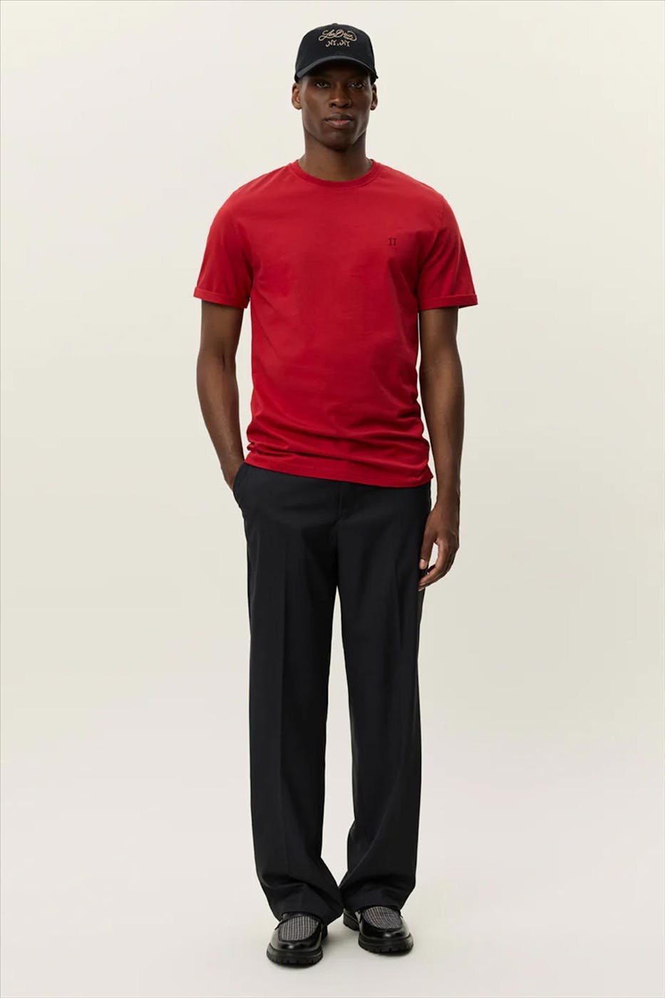 LES DEUX - Rode Norregaard Contrast T-shirt