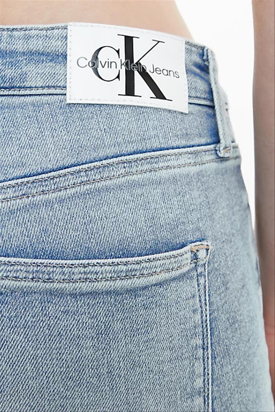 Calvin Klein Jeans - Lichtblauwe High Rise Super Skinny jeans