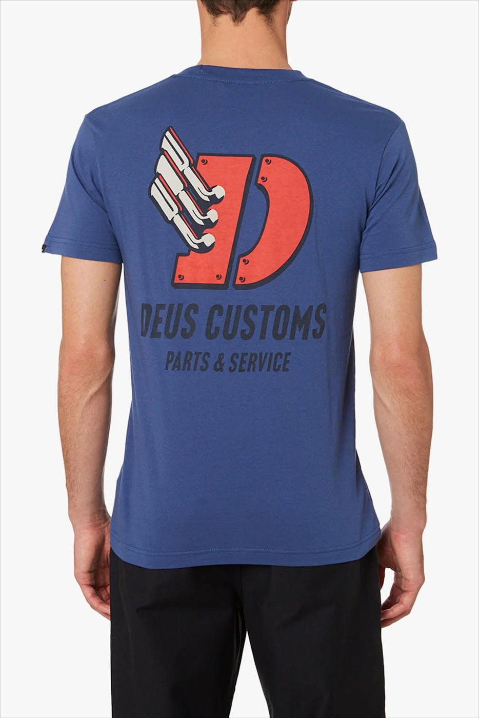 Deus Ex Machina - Donkerblauwe Gas Horns T-shirt