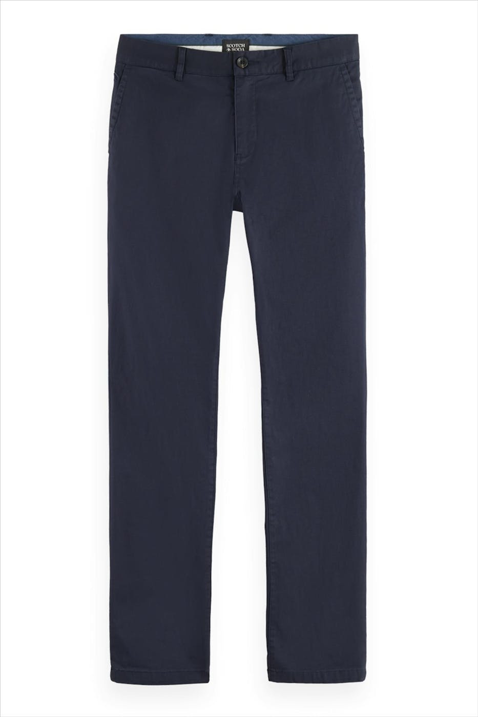 Scotch & Soda - Marineblauwe Stuart Slim chino