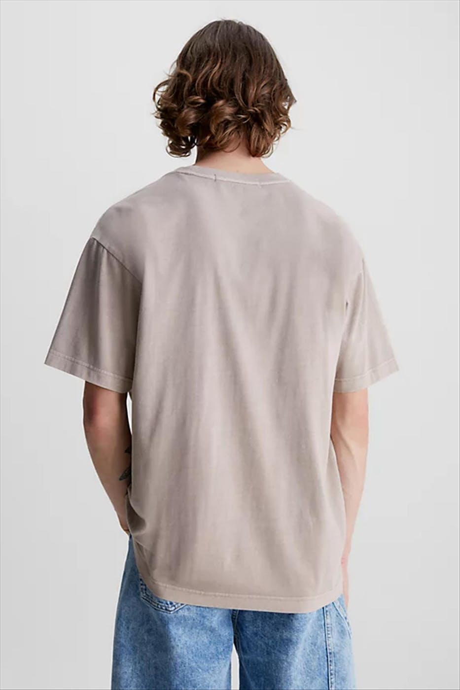 Calvin Klein Jeans - Beige Shitake t-shirt