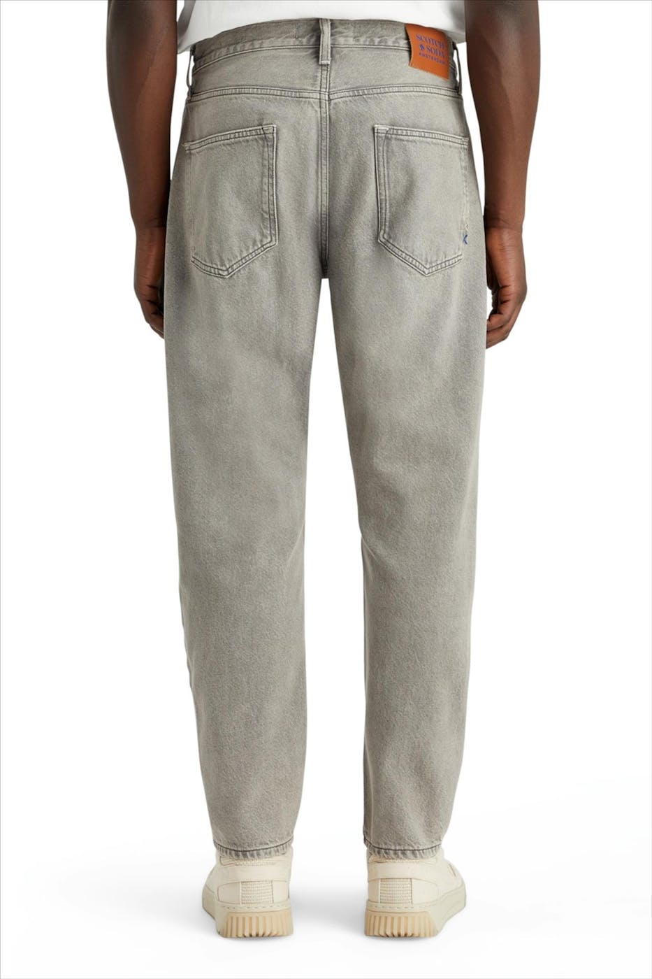 Scotch & Soda - Grijze Dean Loose Tapered jeans