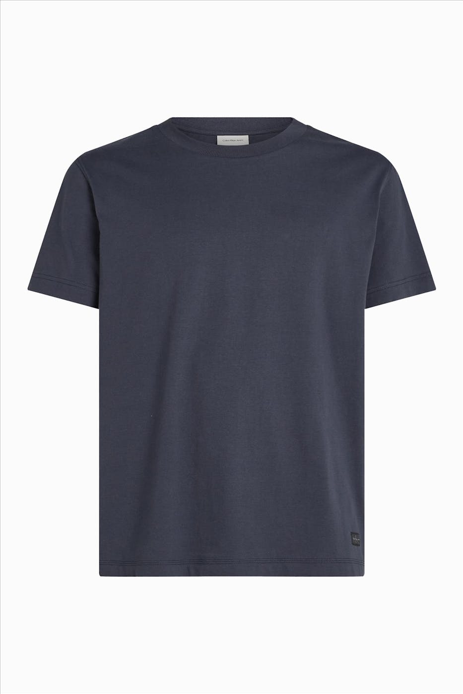 Calvin Klein Jeans - Donkergrijze Logo Patch T-shirt
