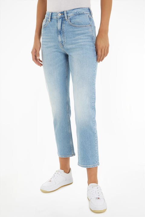 Tommy Jeans - Blauwe Harper Straight Ankle jeans