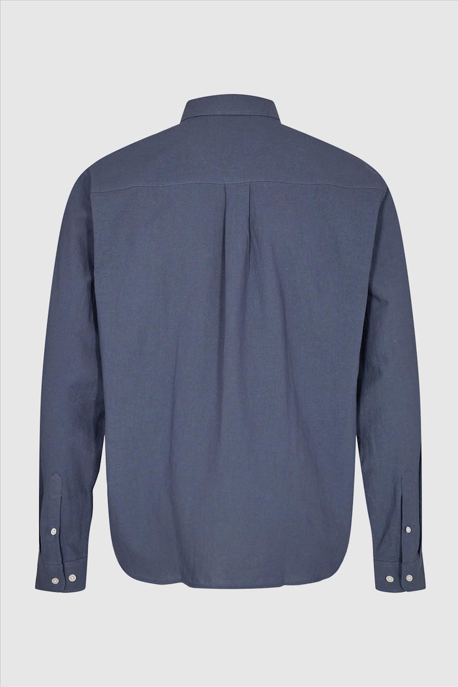 Minimum - Grijsblauw Yonathan hemd