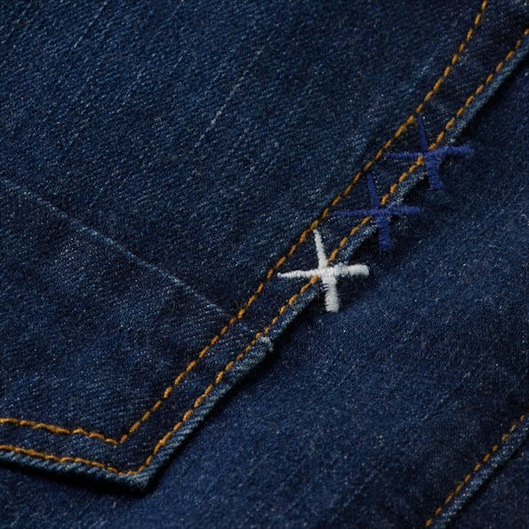 Scotch & Soda - Donkerblauwe Ralston Slim jeans