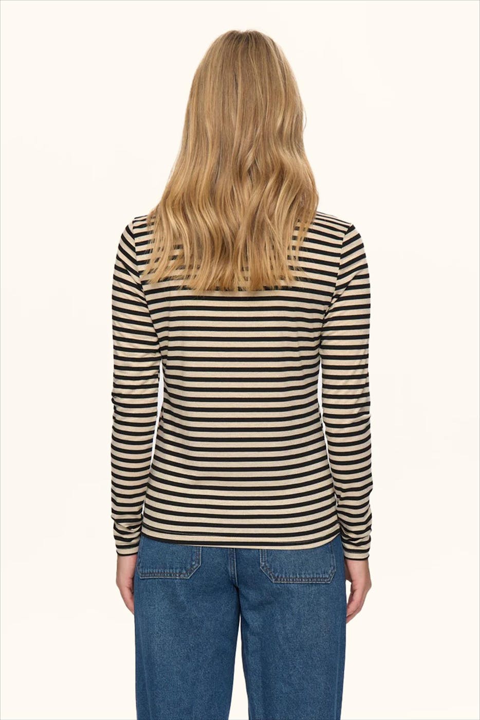 Nümph - Goud-Zwarte Rixie longsleeve