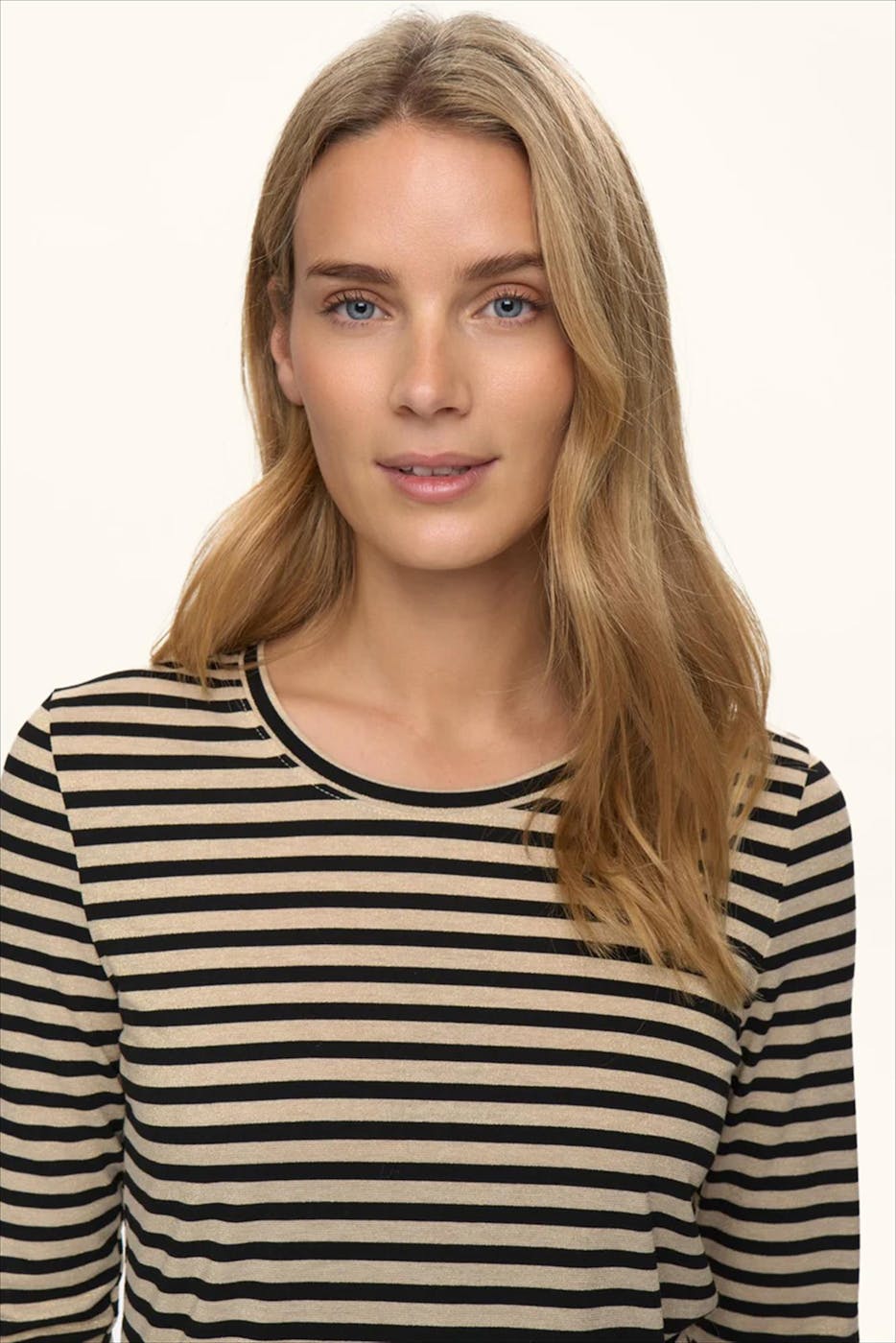Nümph - Goud-Zwarte Rixie longsleeve