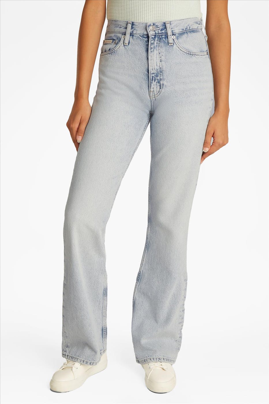 Calvin Klein Jeans - Lichtblauwe Authentic bootcut jeans