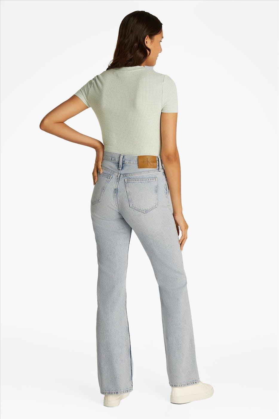 Calvin Klein Jeans - Lichtblauwe Authentic bootcut jeans