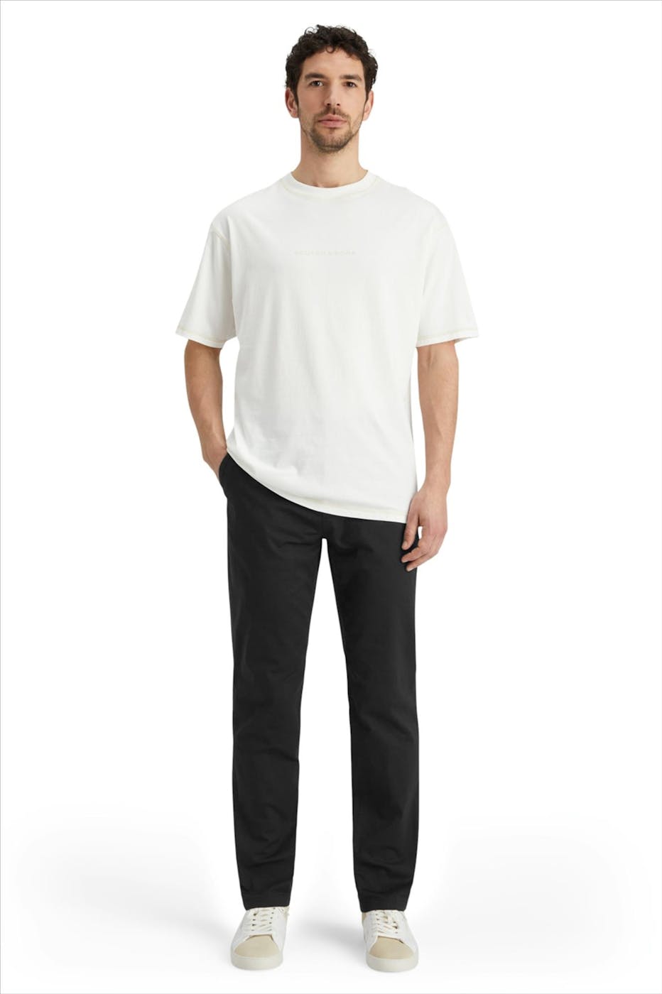 Scotch & Soda - Zwarte Stuart Slim chino