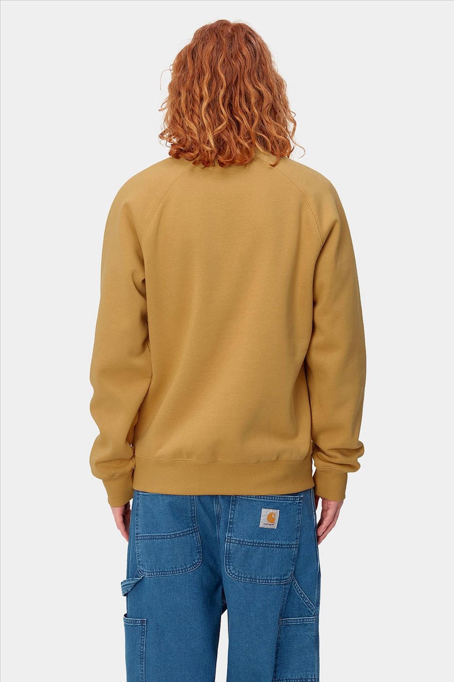 Carhartt WIP - Gele Chase sweater