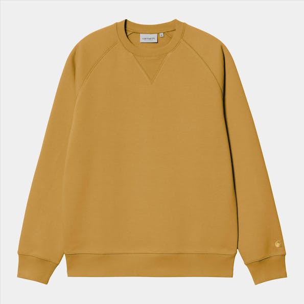 Carhartt WIP - Gele Chase sweater