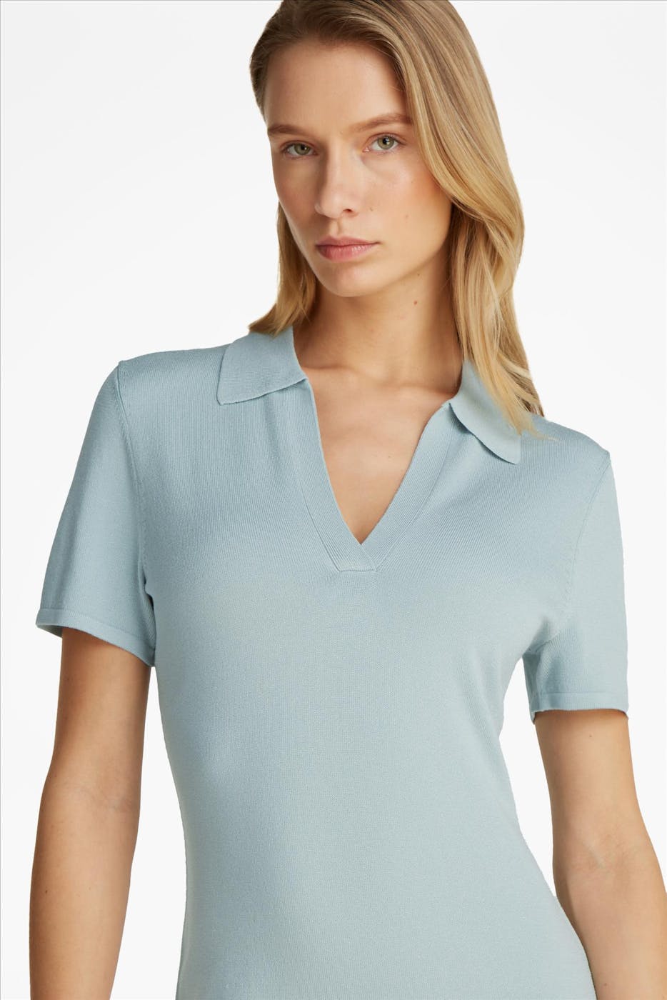 Calvin Klein Jeans - Lichtblauwe Tennis polojurk