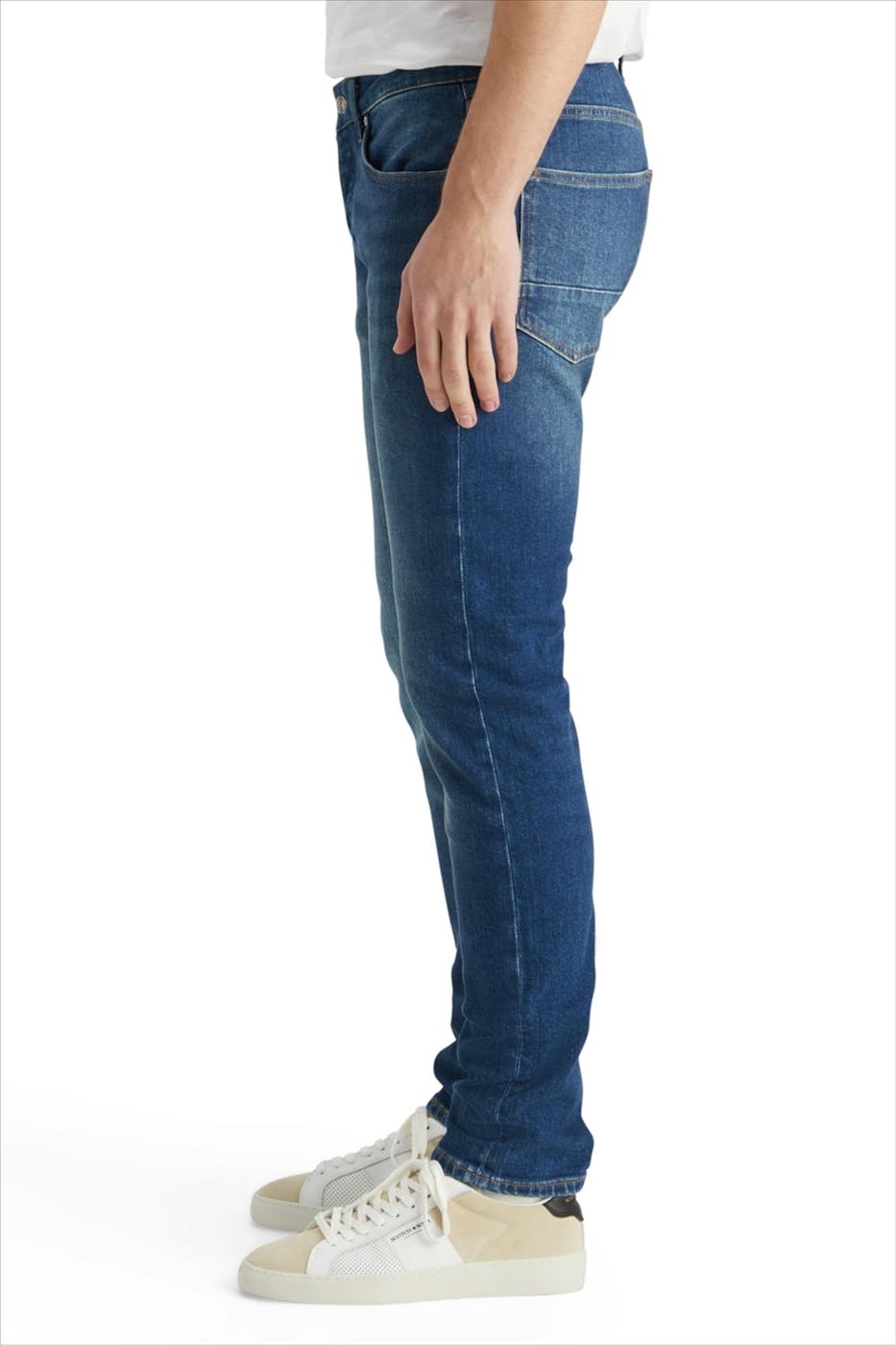 Scotch & Soda - Middenblauwe Ralston Slim jeans