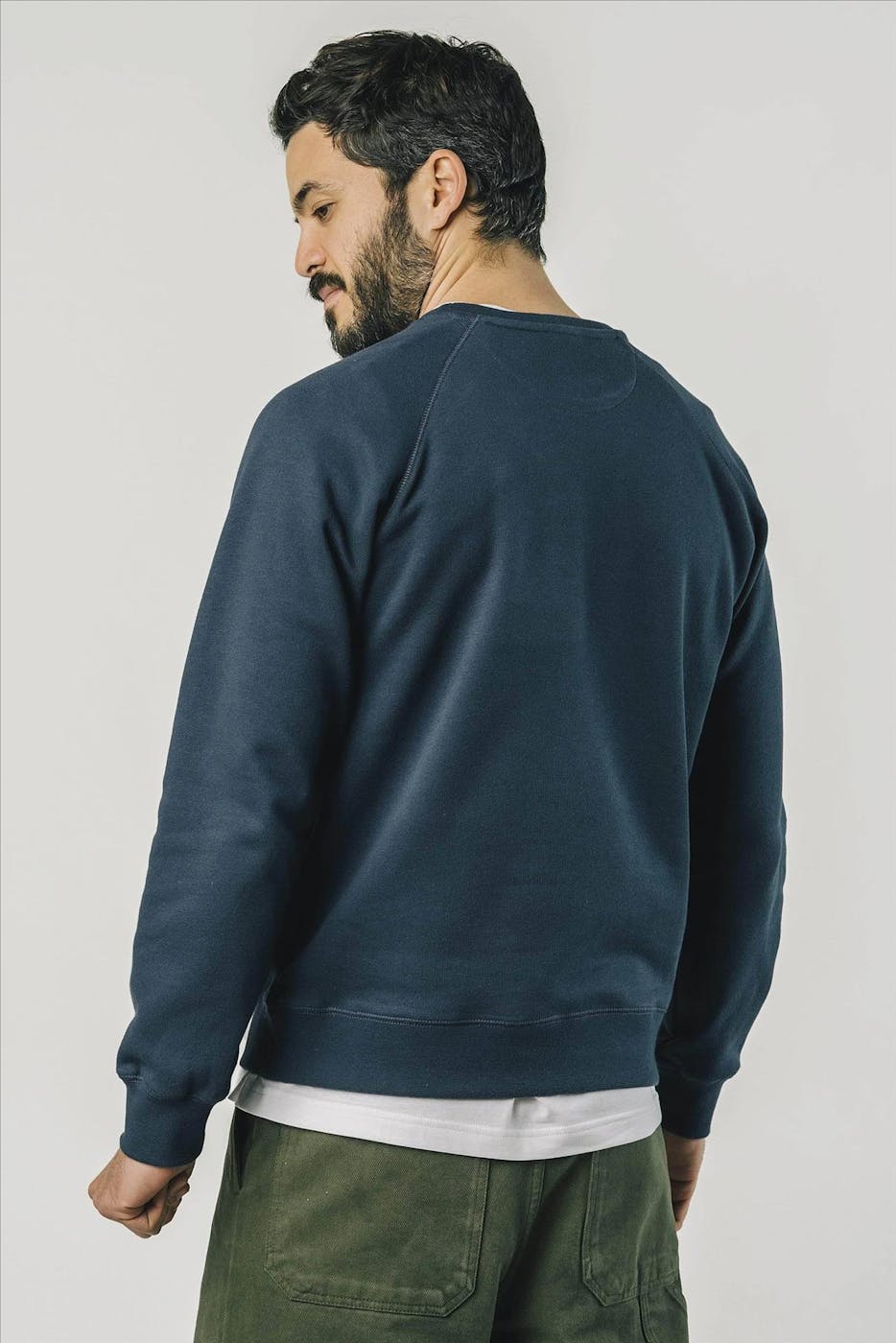Brava - Donkerblauwe Digital Nomad sweater
