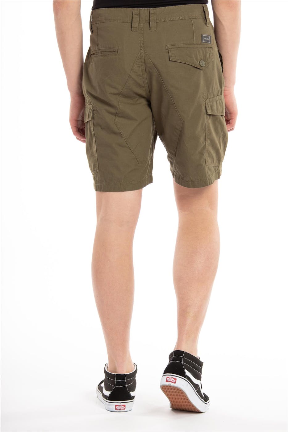 Volcom - Kaki groene Miter III cargo short