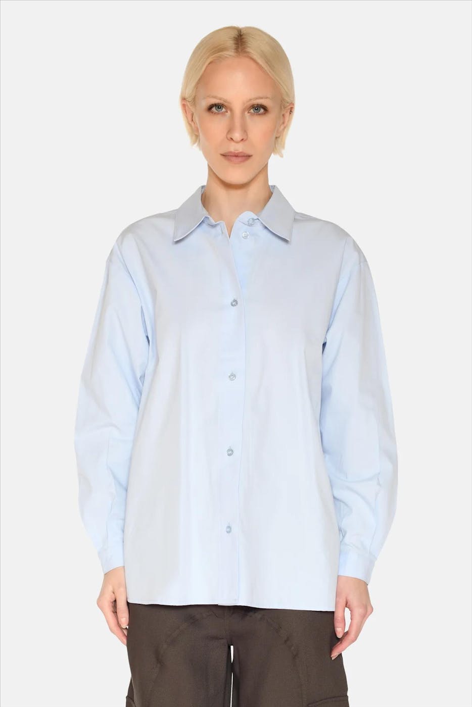 Minimum - Lichtblauwe Harper blouse