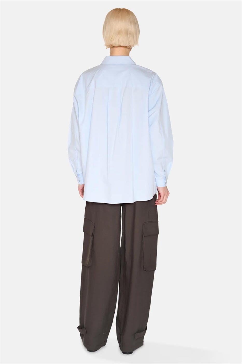 Minimum - Lichtblauwe Harper blouse