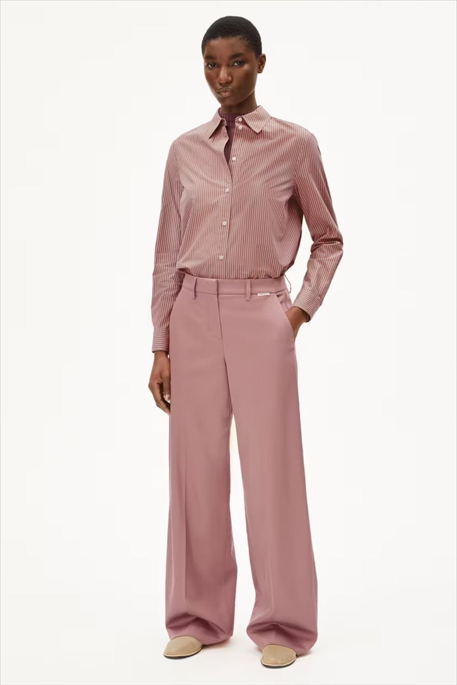 Armed Angels - Oudroze Leandraa broek