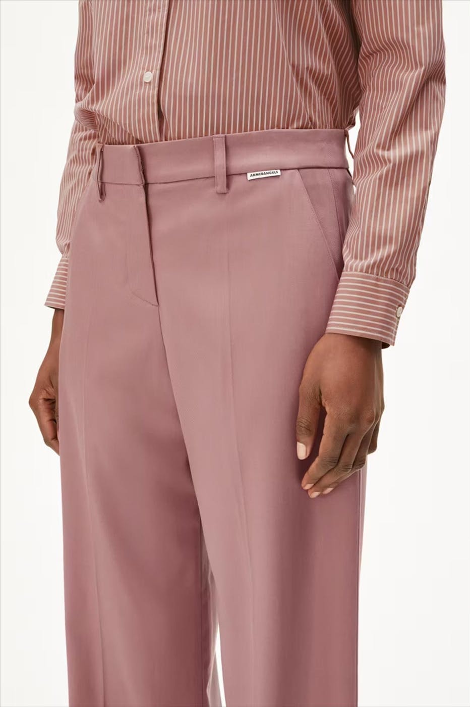 Armed Angels - Oudroze Leandraa broek