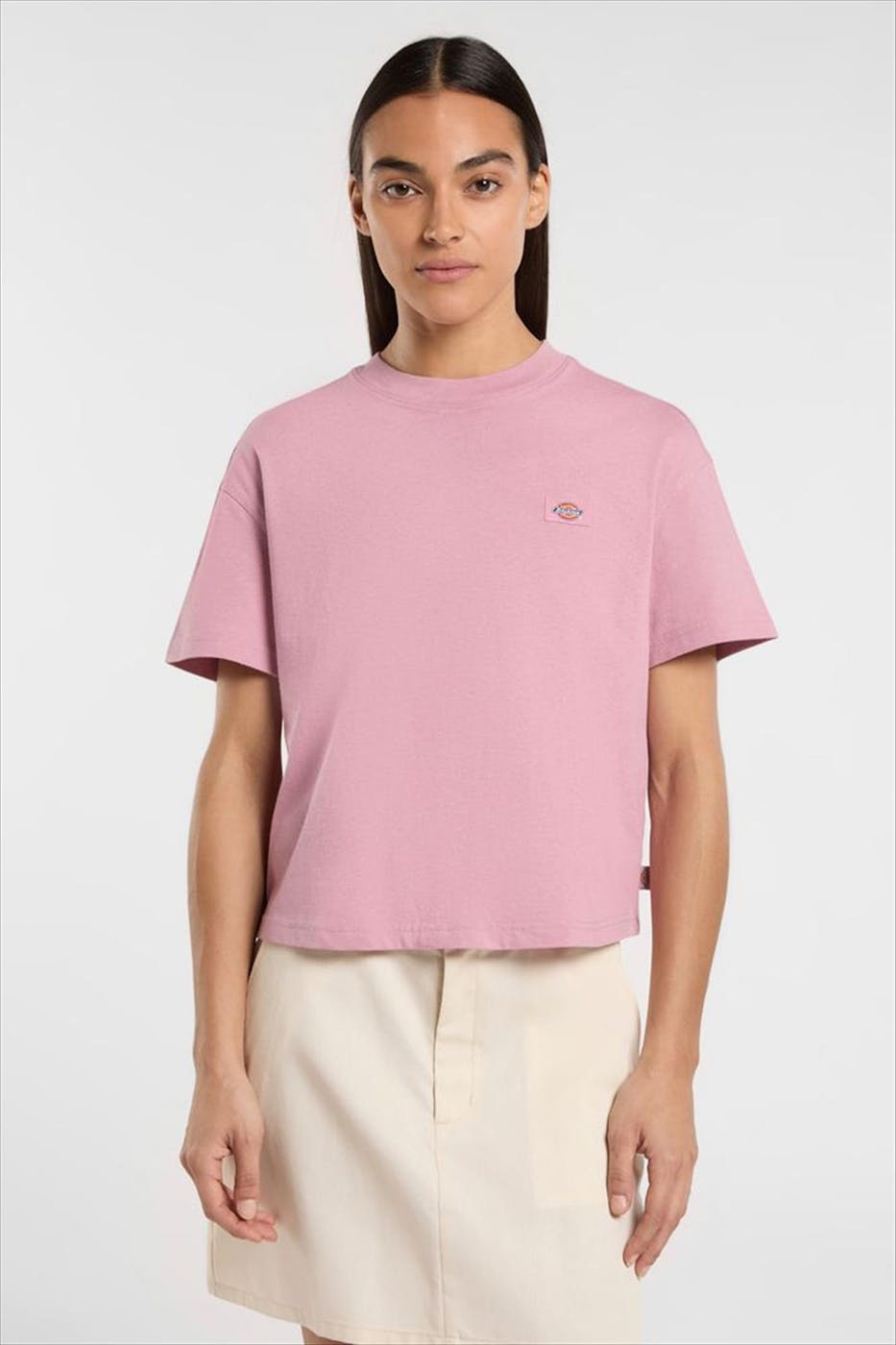 Dickies - Koraalroze Oakport T-shirt