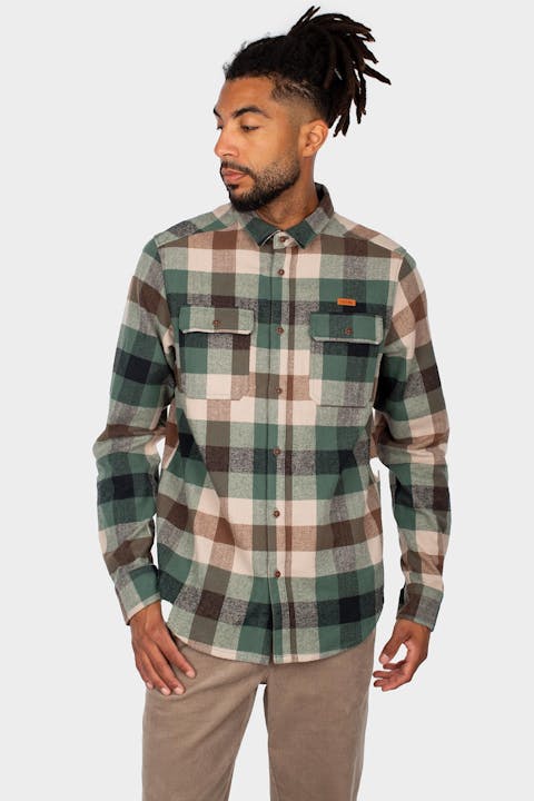Iriedaily - Groen Lumber Fella hemd
