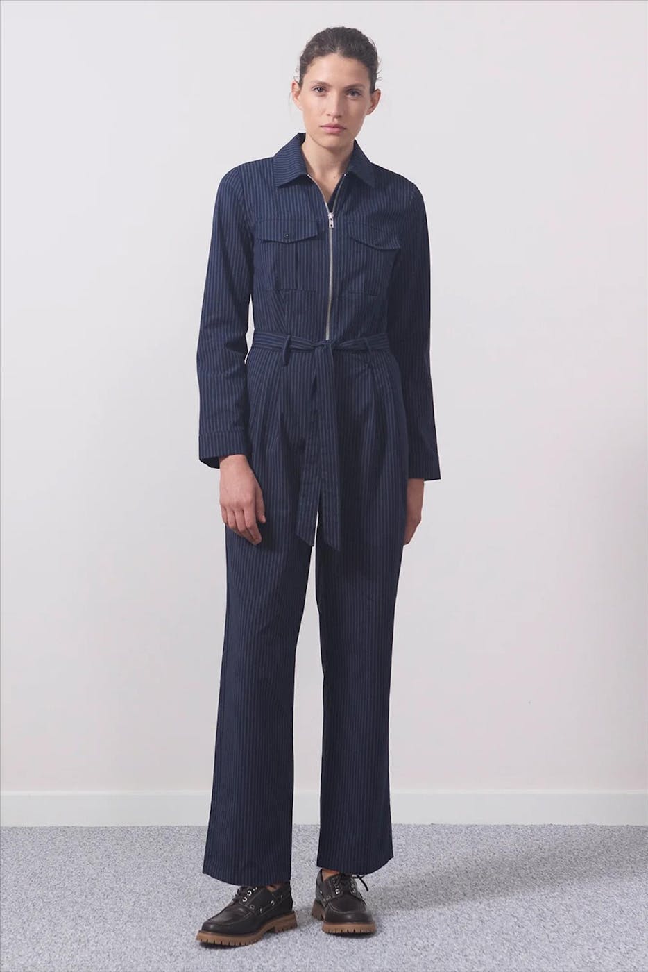 Modström - Blauwe Mathildemd jumpsuit